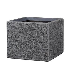 Logan 03E Grey Square Planter