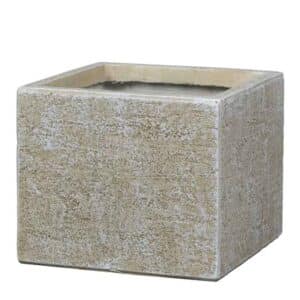 Logan 03LD Light Brown Square Planter