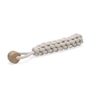 Beeztees Osa Cotton/Coffee Wood Dog Toy Medium
