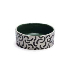 Beeztees Mark Ceramic Food Bowl for Dogs