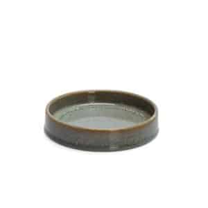 Designed by Lotte Jace Ceramic Cat Feeding Bowl Green