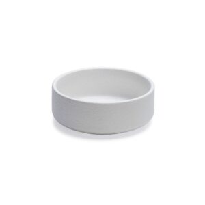 Designed by Lotte Lojs Ceramic Dog Feeding Bowl White