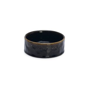 Designed by Lotte Jace Ceramic Dog Feeding Bowl Black