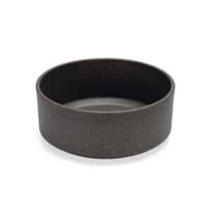 Designed by Lotte Noor Bamboo Dog Feeding Bowl Grey