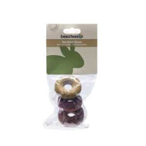 Beeztees Oat Grass Donut for Rabbit/Rodent 3pcs