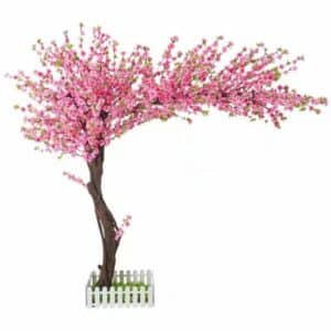 Artificial Blossom Tree Pink H230cm