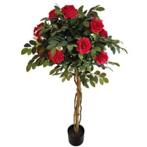 Artificial Rose Tree H120cm