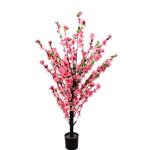 Artifical Blossom Tree Peach H120cm