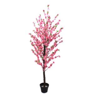 Artifical Blossom Tree Peach H180cm