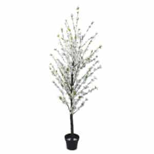 Artifical Blossom Tree White H180cm