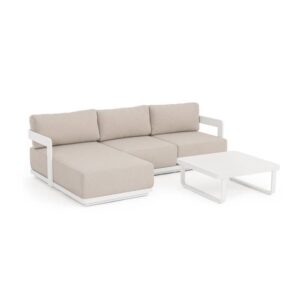 Mariel Vapor Lounge Sofa Set With Cushions Yk15