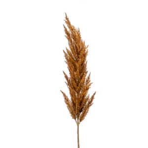 Artificial Pampas Grass Spray Rust 115cm