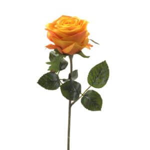 Artificial Rose Simone 45cm Yellow
