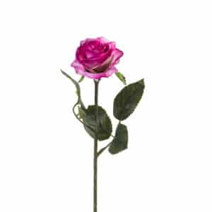 Artificial Rose Simone 45cm Purple