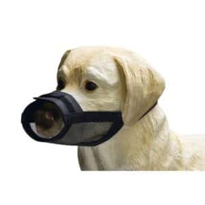 Beeztees Dog Comfort Adjustable Muzzle - Black