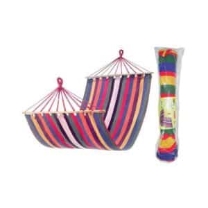 Hammock With Wooden Rod 200x80cm