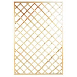 Fixed Trellis Privacy 1.8m x 90cm Natural Colour