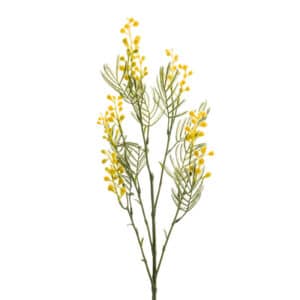 Artificial Mimosa Spray 65cm Yellow