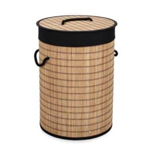 Sintia Round Natural Laundry Basket