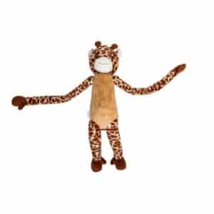 Beeztees Jungle XL Giraffe Plush Dog Toy Brown 85 cm