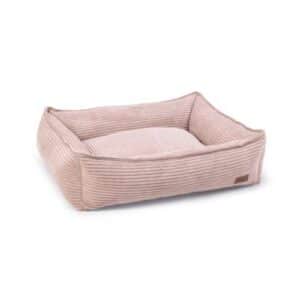 Designed by Lotte Ribbed Dog Basket Pink 120x80x23cm