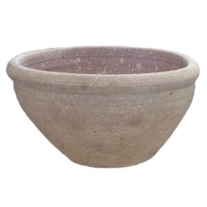Terracotta Bowl with Border D50cm H30cm