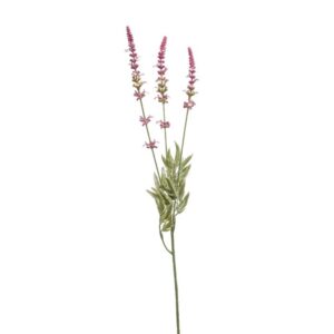 Artificial Lavender Spray Pink 66cm