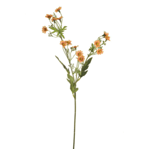 Artificial Daisy Spray Orange 63cm