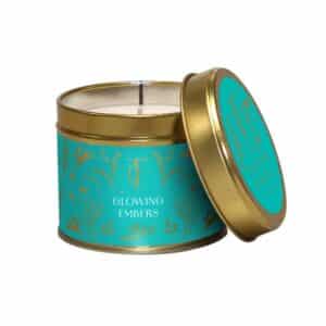 Glowing Embers Tin Candle