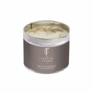 Bay & Rosemary Pastels Herb Garden Tin Candle