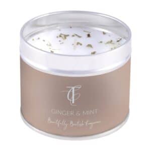 Ginger & Mint Pastels Herb Garden Tin Candle