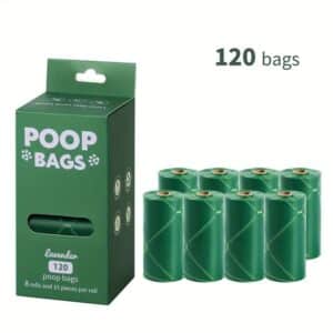 Poo Bags Lavender Scented - 120 bags