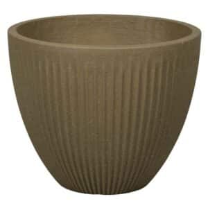 Auckland 04D Brown Round Planter