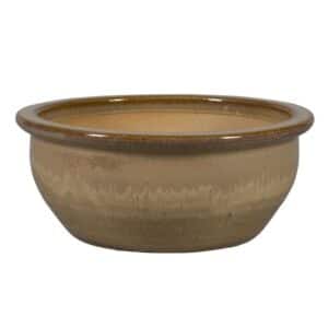 IB-Bologna 01F Beige Bowl Planter