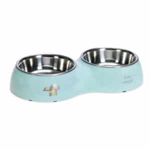 Beeztees Puppy Droppy Dog Dinner Set 2x 350ml