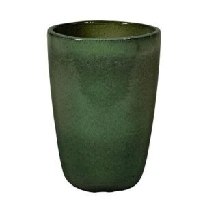 Shanghai 2-01DA Drip Green Tall Round Planter