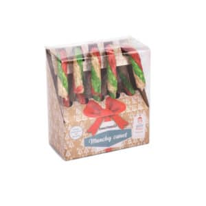Beeztees Christmas Candy Cane Munchy for  Dogs 5pcs