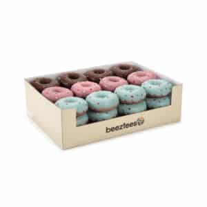 Beeztees Doggy Donuts Latex Dog Toy 12cm