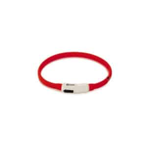 Beeztees Safety Gear Silicone Collar+Usb Dogini Red 35cm