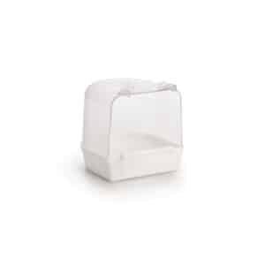 Beeztees White Bird Bath Round