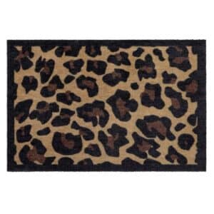 My Mat Nylon Indoor Pattern - Leopard Border - 50x75cm