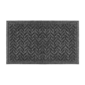 My Mat Eco-Rib Outdoor Herringbone Grey 45x75cm