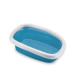Cat Litter Pan Sprint 20 White/Blue 39x58cm