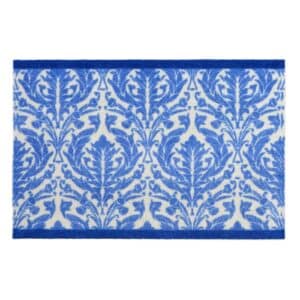 Dip&Drip Nylon Print Bath Royal Blue Damask 50x75