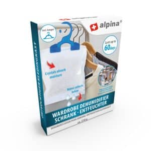 Alpina Wardrobe Dehumidifier 210g with Hanger