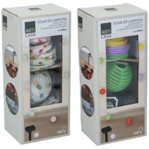 Articasa Lantern String With 10 Solar Lights 10mtr
