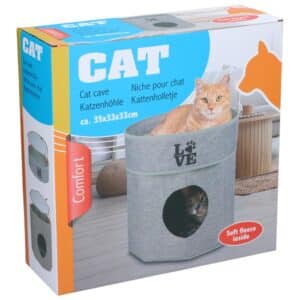 Pet Comfort Cat Cave 33x33x35cm