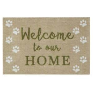 Howler & Scratch Patterned Welcome Paws 50x75cm