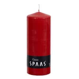 Spaas Red Pillar Candle 80x200cm