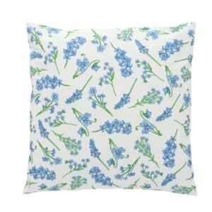 Outdoor Cushion Flowers Blue